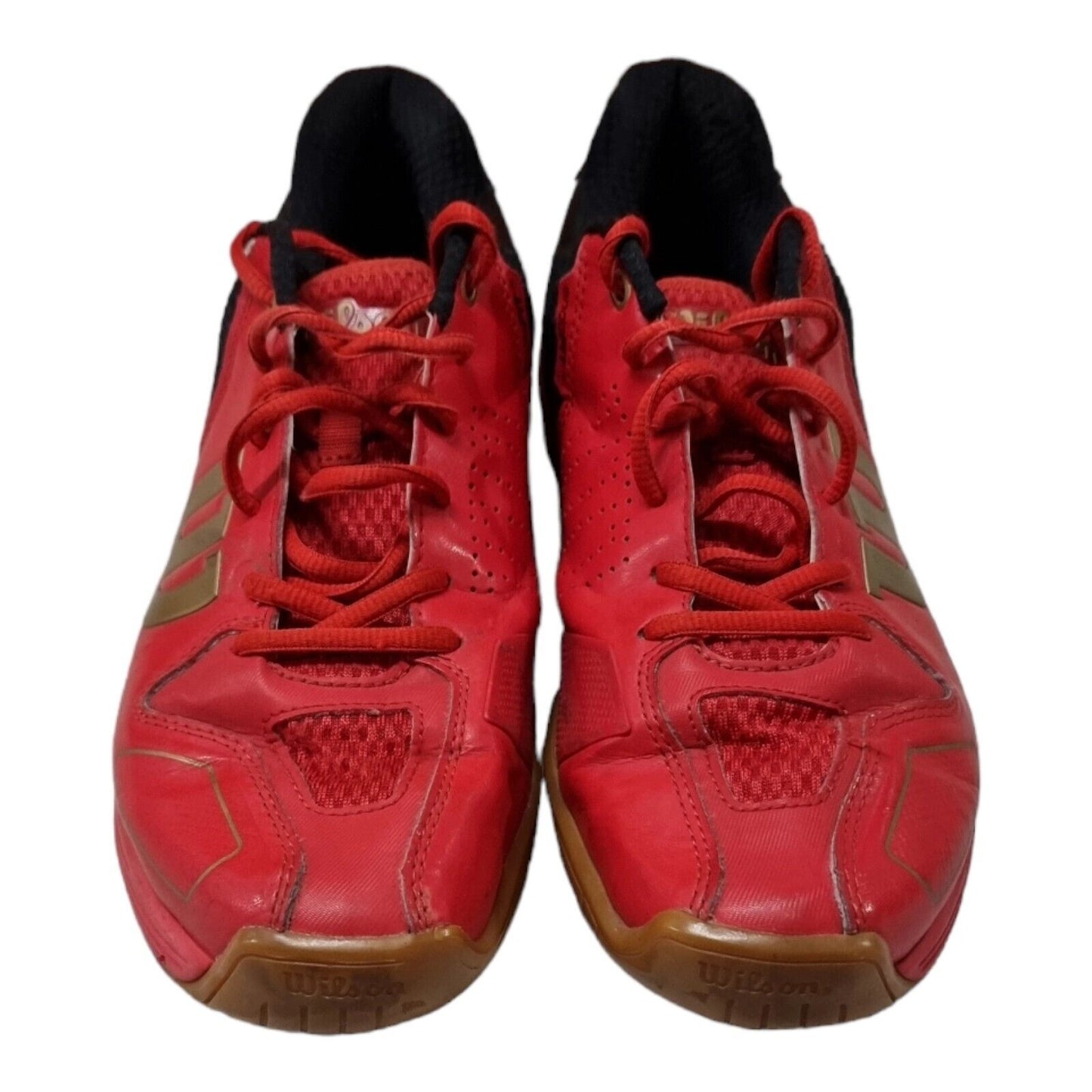 WILSON Vertex Endofit Womens Tennis Shoes Red Sneakers Size 9.5 US, 7.5 UK, 41 1/3 EUR 🎾