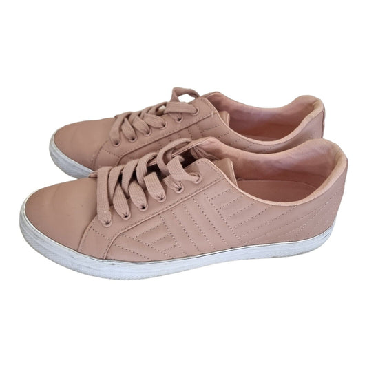 NINE WEST Shoes Womens Dusty Pink Sneakers Size 9.5 US, 39.5 EUR with Box 👟