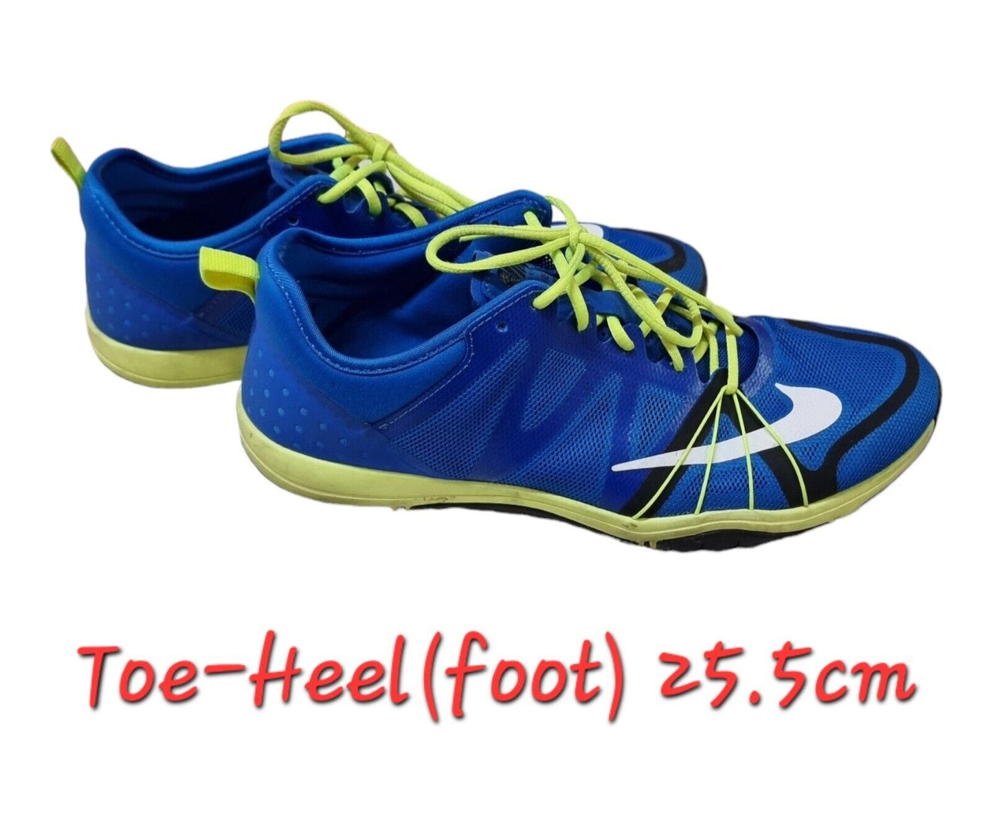 NIKE Free Cross Compete Womens Shoes Blue Runners Size 8.5 US, 6 UK, 40 EUR 👟