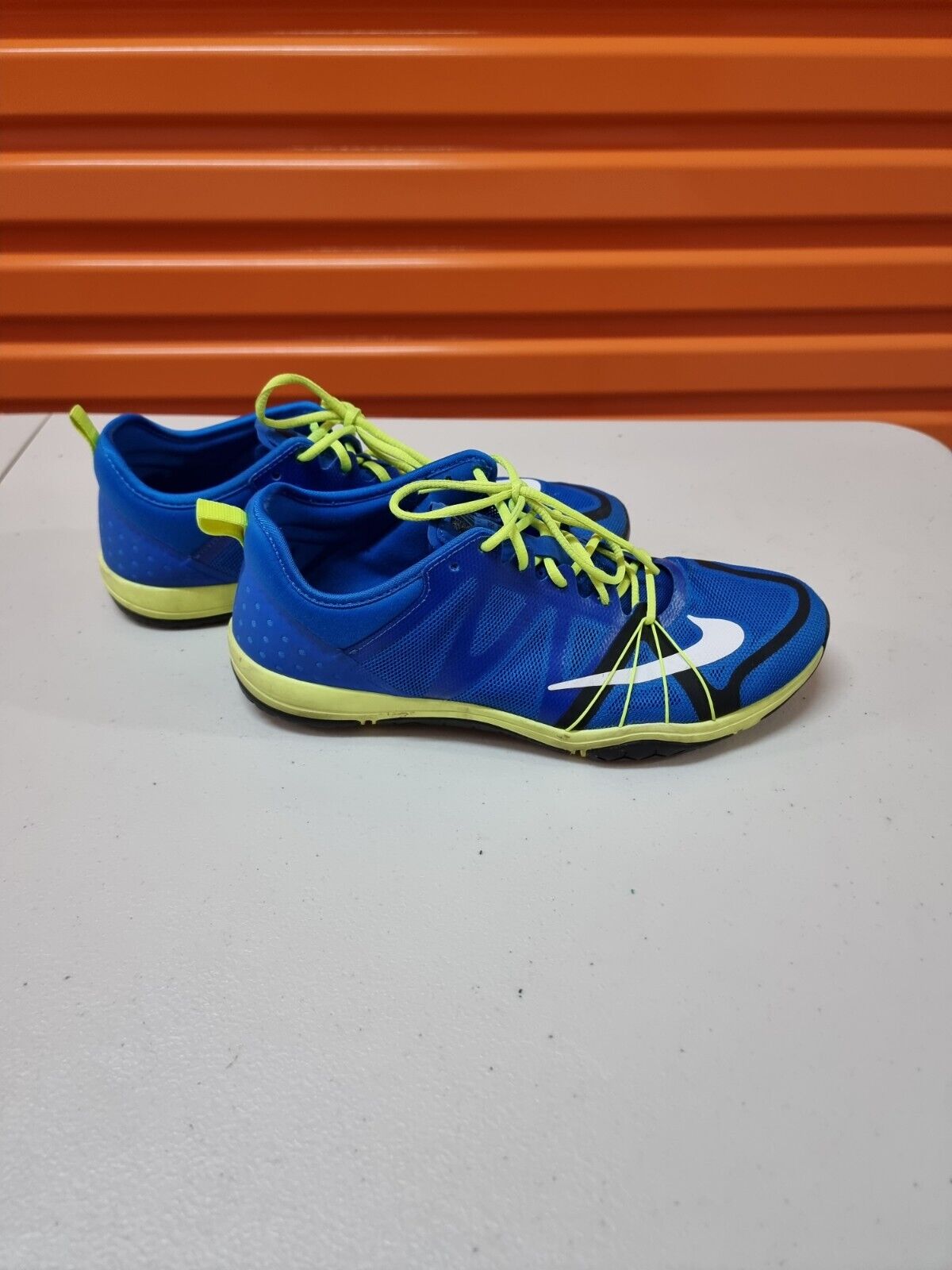 NIKE Free Cross Compete Womens Shoes Blue Runners Size 8.5 US, 6 UK, 40 EUR 👟