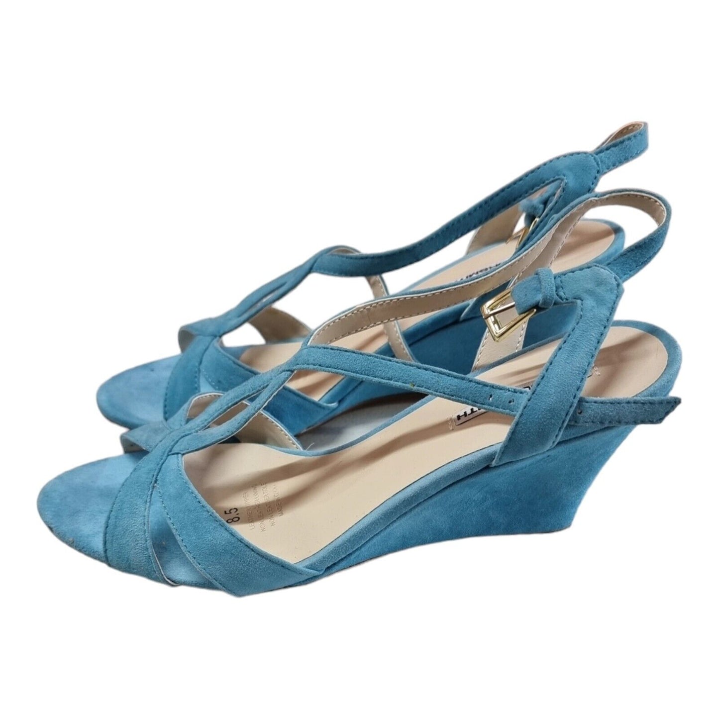 Windsor Smith Lollie Womens Sandals Blue Leather Shoes 8.5 AU/US, 6.5 UK, 39.5EU