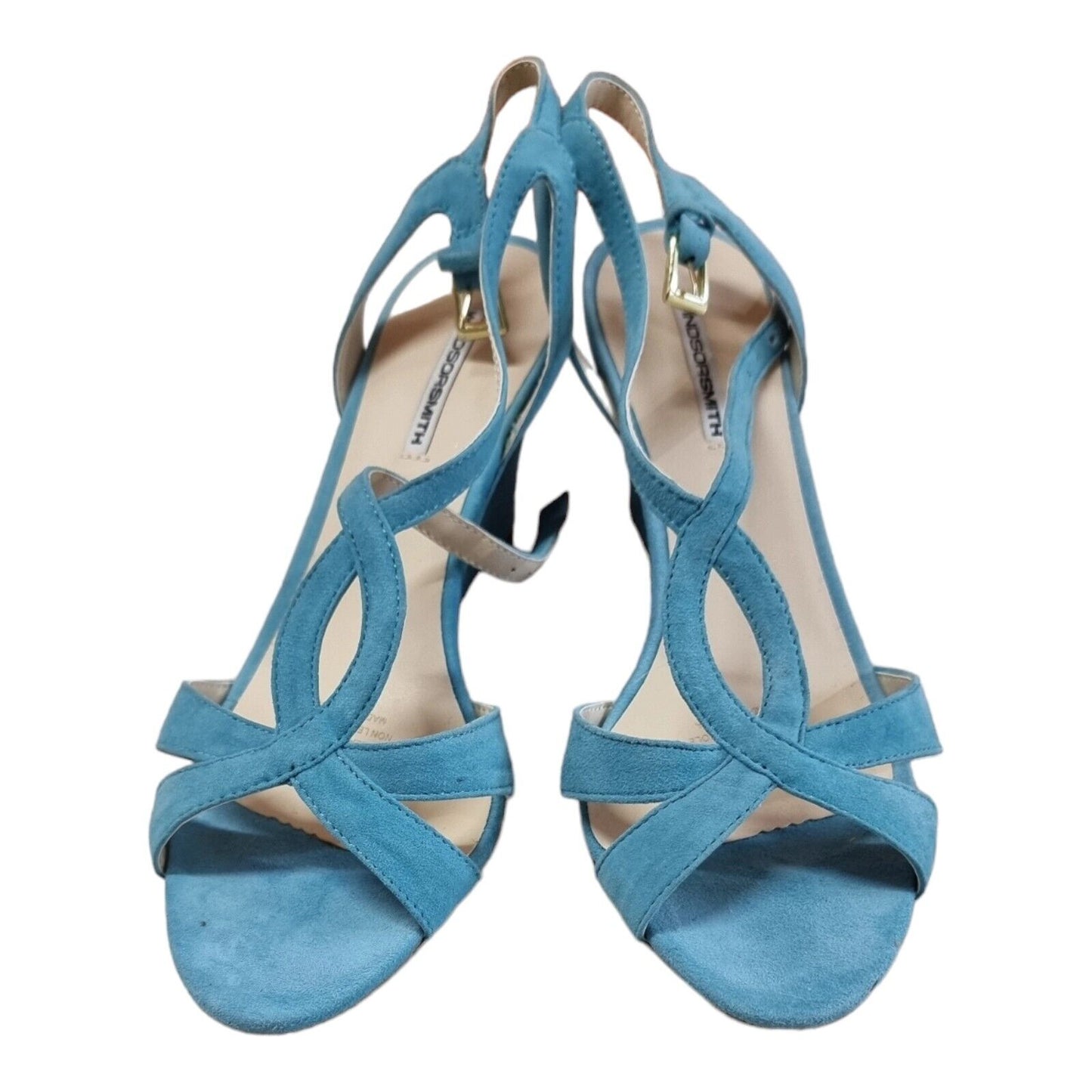 Windsor Smith Lollie Womens Sandals Blue Leather Shoes 8.5 AU/US, 6.5 UK, 39.5EU