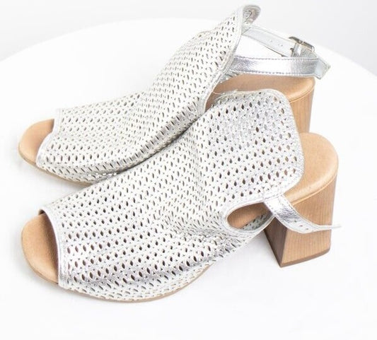 FLORSHEIM Womens Sandals Leather Platform Shoes Size 8.5 US, 6 UK, 39 EUR ✔️