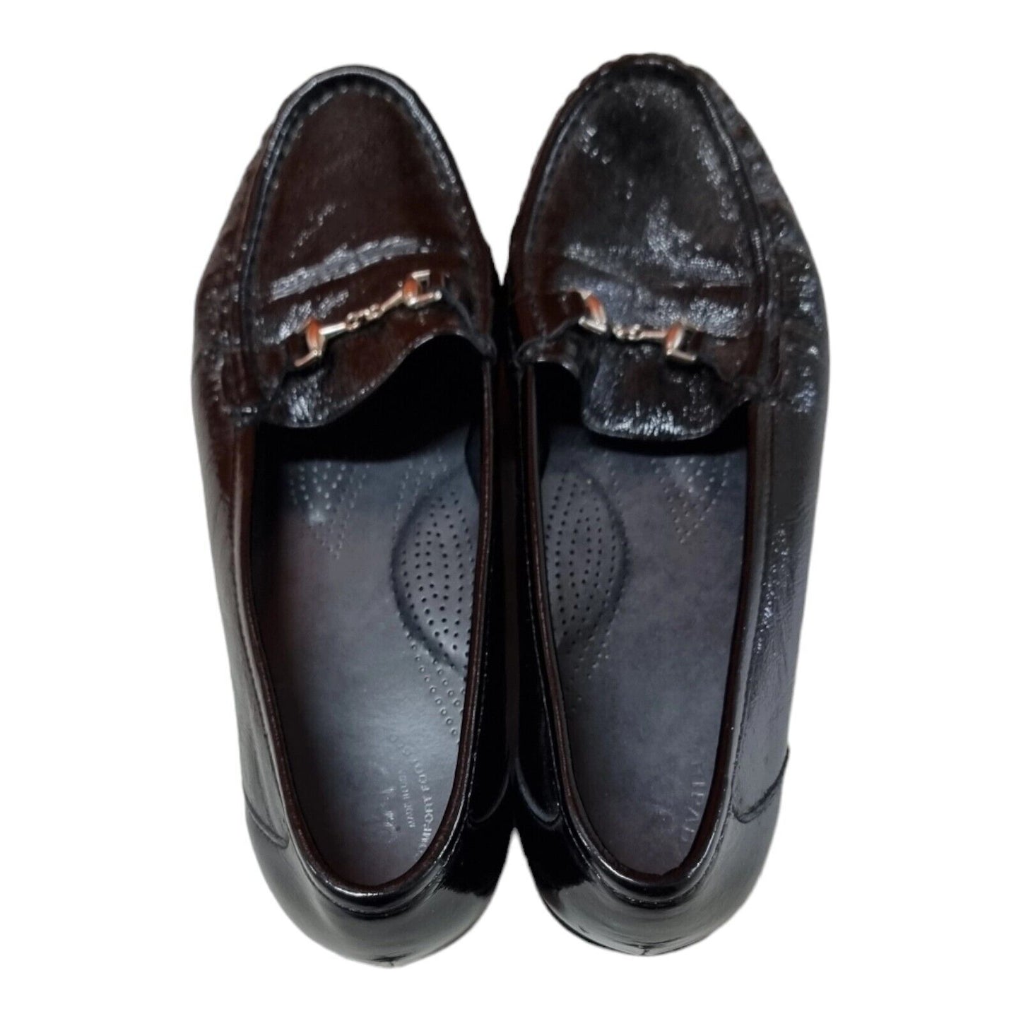 SAS Tripad 8.5 N Comfort Womens Flats Black Leather Shoes Size 11 US, 9 UK, 43EU