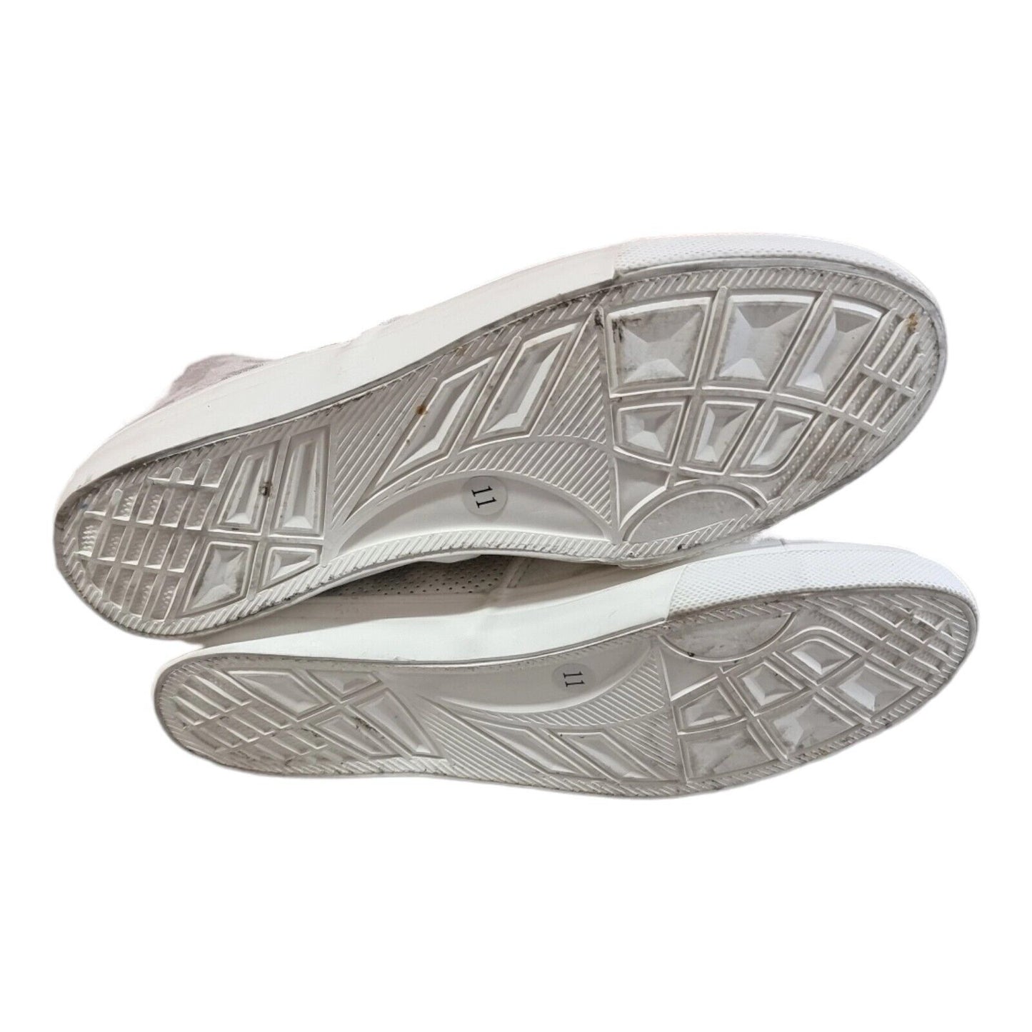 PLANET SHOES Polly Womens Silver Sneakers Side Zip Shoes Size 11 AU, 42 EUR