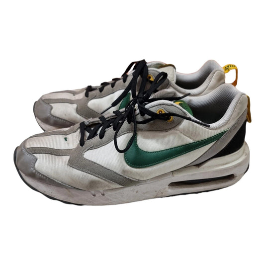 Nike Air Max Dawn Shoes Mens White/Grey/Green Sneakers Size 10 US, 9 UK, 44 EUR
