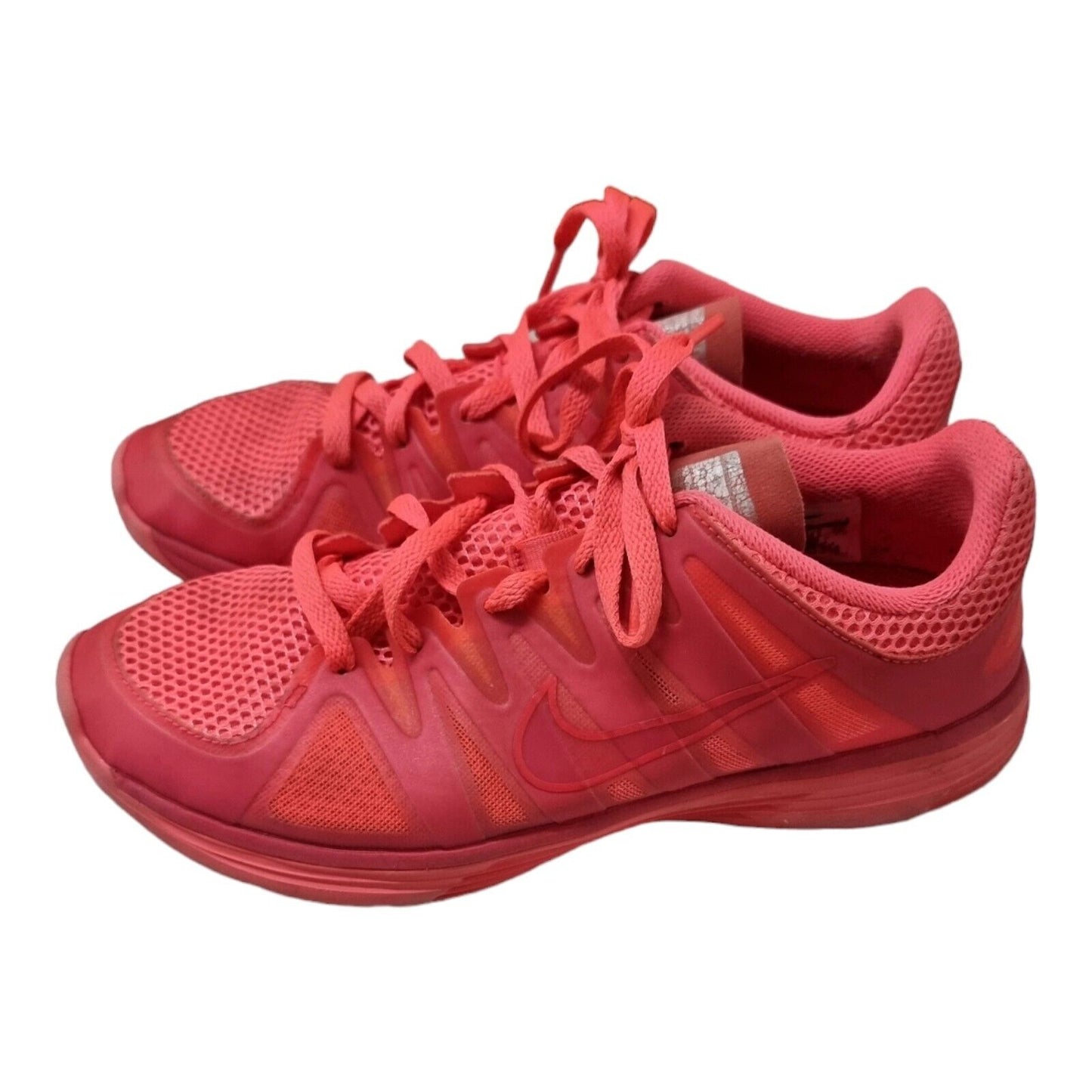 NIKE Lunarlon Shoes Womens Watermelon Red/Pink Runners 9 US, 6.5 UK, 40.5 EUR 👟