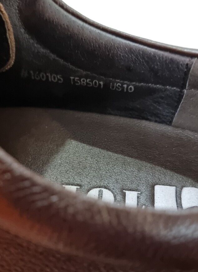 TOTO Shoes Mens Brown Leather Size 10 US & NEW Without Box 👞